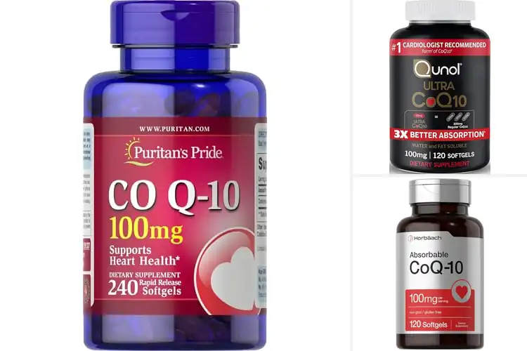 Detailed view of Best 100mg CoQ10 Softgels