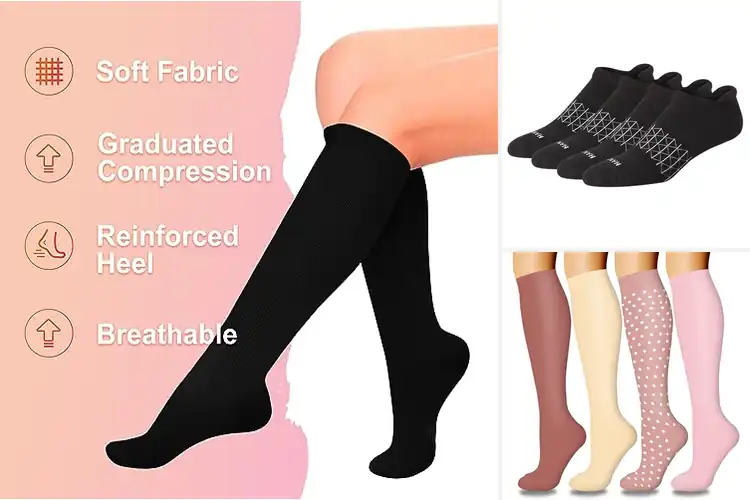 Detailed view of Best 4 Pair Pack Socks: Cozy Comfort for Your Daily Routine
