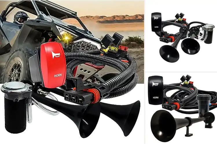 Detailed view of Best Air Horn Wiring Kits With Bus Bar Plugs