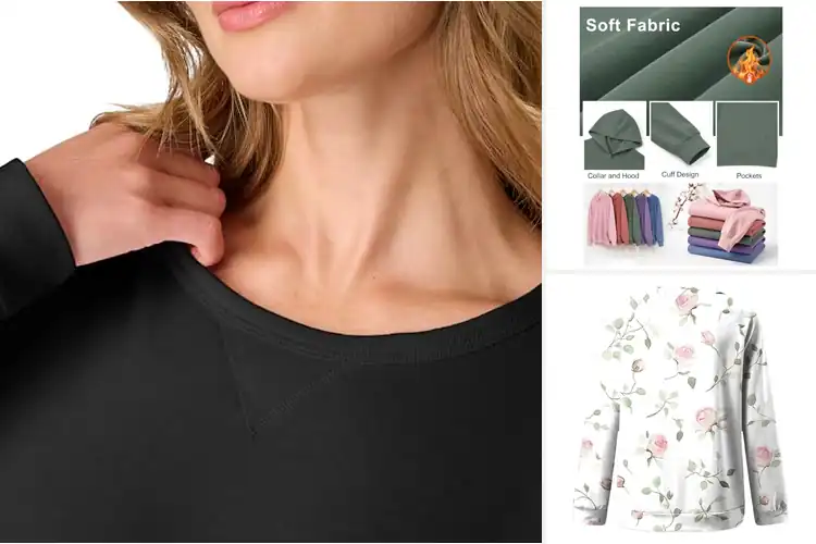 Detailed view of Best All-Season Women’s Sweatshirts
