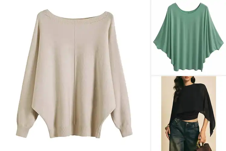 Detailed view of Best Batwing Sleeve Tops