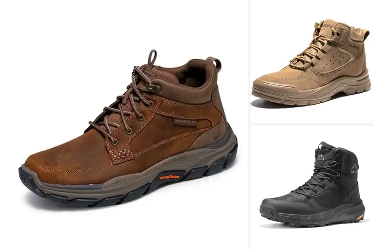 Detailed view of Best Comfort Work Boots: All-Day Support & Protection