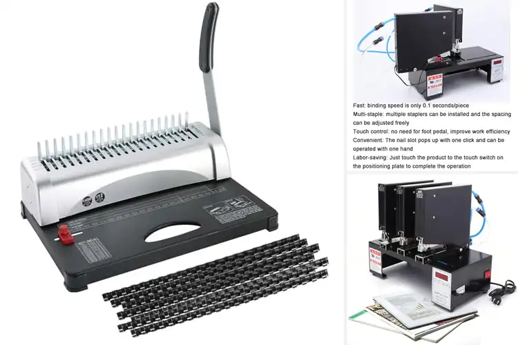 Detailed view of Best Commercial Booklet Binding Machines