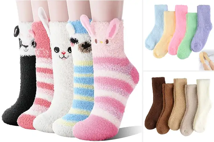 Detailed view of Best Cozy Girls Lounge Socks: Top 10 Comfy Picks