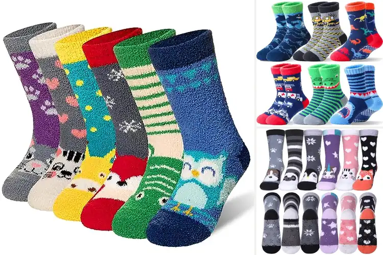 Detailed view of Best Cozy Winter Socks For Kids
