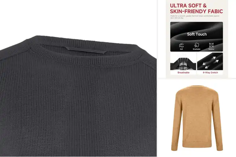 Detailed view of Best Crewneck Layers for Warmth and Comfort