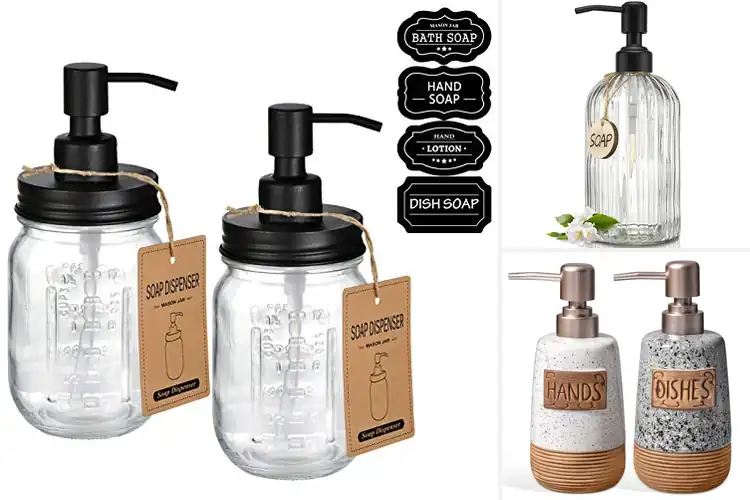 Detailed view of Best Farmhouse Soap Dispensers