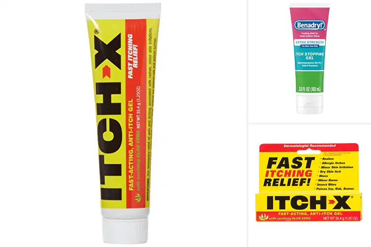 Detailed view of Best Fast Itch Relief Gels