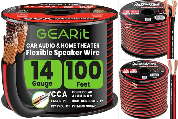 Detailed view of Best Flexible Car Audio Speaker Wires