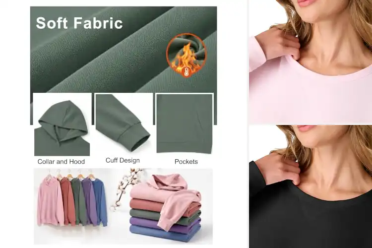 Detailed view of Best Giftable Women’s Sweatshirts: 10 Cozy & Chic Picks