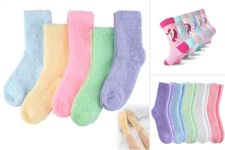 Detailed view of Best Girls Fuzzy Socks: Top 10 Cozy & Stylish Picks for Kids