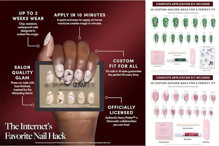 Detailed view of Best Harry Potter Nails