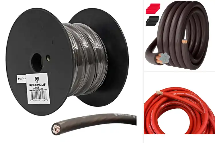 Detailed view of Best High Conductivity Car Amp Ground Wires