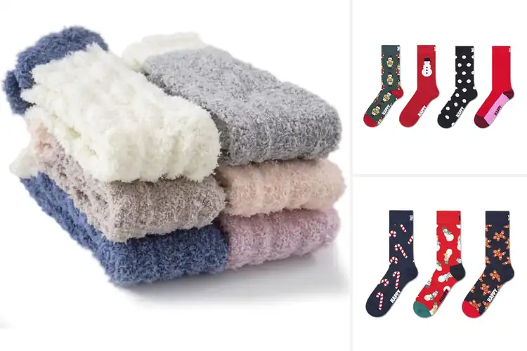 Detailed view of Best Holiday Socks: Cozy & Stylish Picks You’ll Love