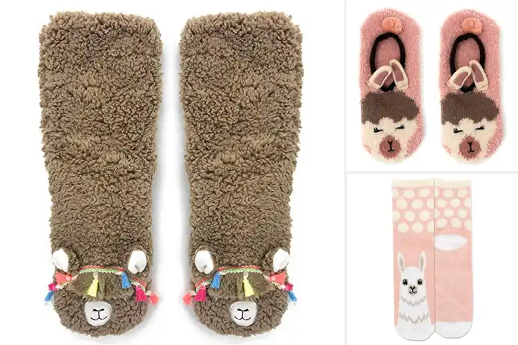 Detailed view of Best Llama Slipper Socks: Top 10 Cozy Picks for Llama Lovers