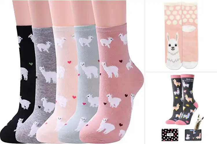 Detailed view of Best Llama Socks: 10 Cozy & Fun Picks for Llama Lovers