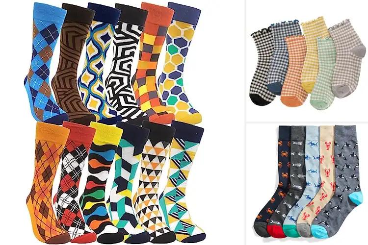 Detailed view of Best Pattern Socks
