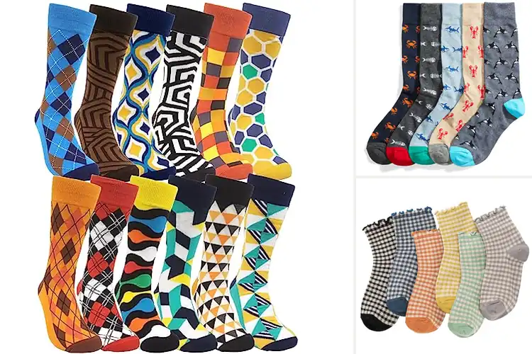Detailed view of Best Patterned Socks: 10 Stylish Pairs to Brighten Your Day