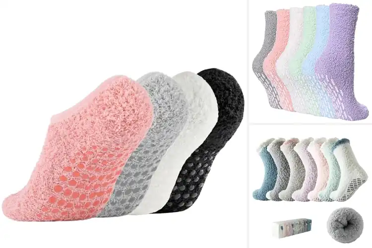 Detailed view of Best Slipper Socks: Cozy, Safe & Stylish Picks