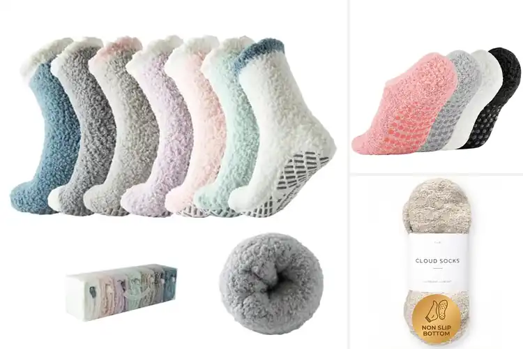 Detailed view of Best Slipper Socks With Grips: Cozy, Non-Slip Comfort