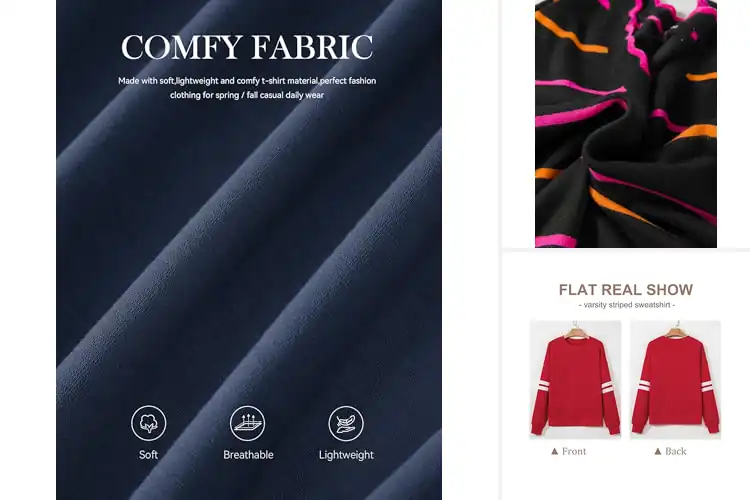 Detailed view of Best Striped Pullover Tops: 8 Cozy, Stylish Must-Haves