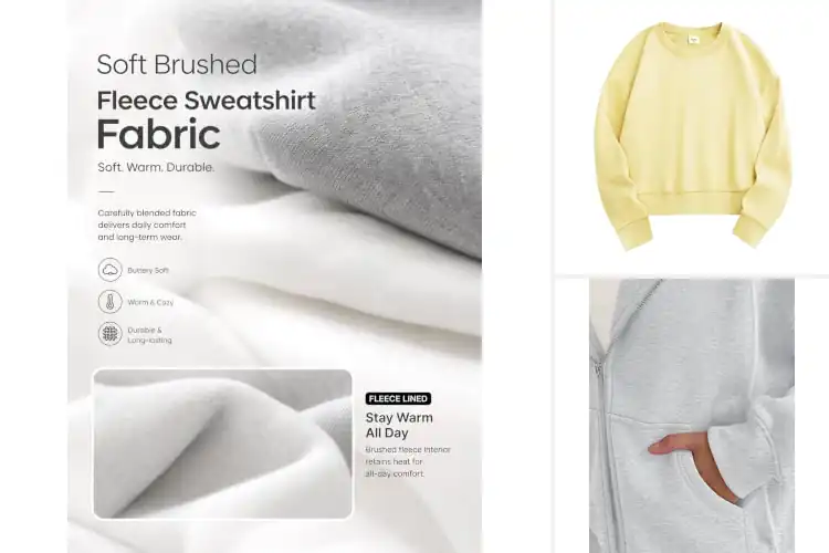 Detailed view of Best Trendy Sweatshirts For Women: 3 Stylish & Cozy Picks