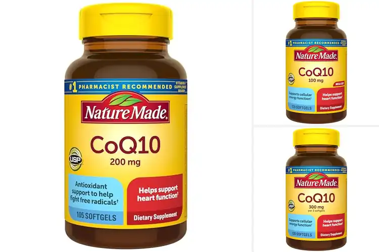 Detailed view of Best USP Verified CoQ10 Supplements