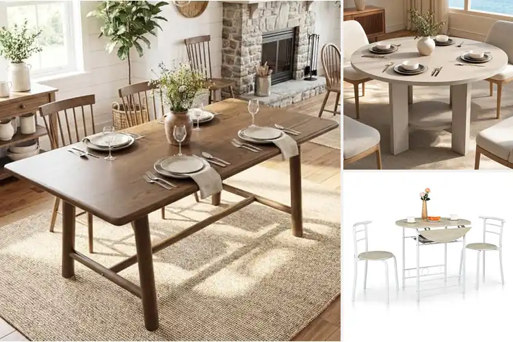 Detailed view of Best White Oak Dining Tables For Home Use